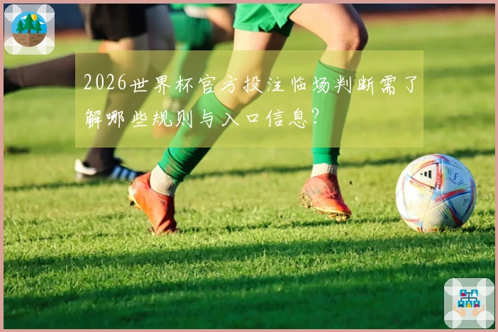 2026世界杯官方投注临场判断需了解哪些规则与入口信息？