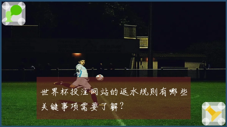 世界杯投注网站的返水规则有哪些关键事项需要了解？